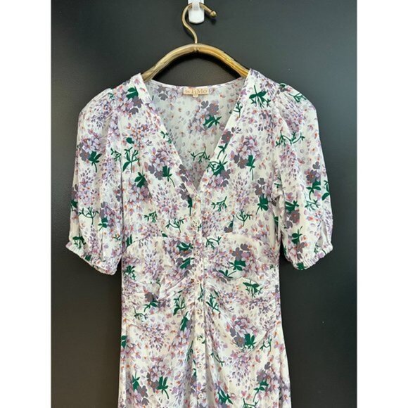 NWOT by TIMO summer floral dress button front size XS - Picture 10 of 13